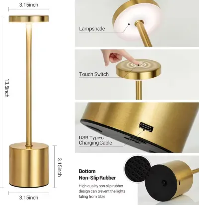 Damping Table Lamp – front view