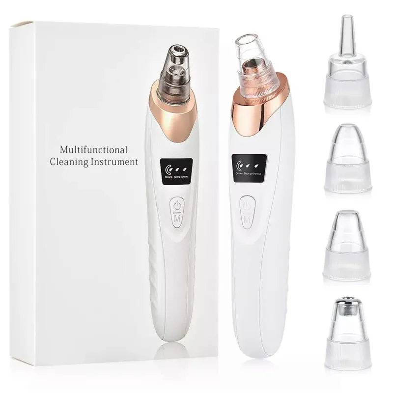 Derma Suction White Rechargeable – close-up of the details