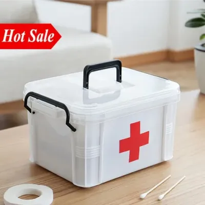First Aid Kit Medicine Box