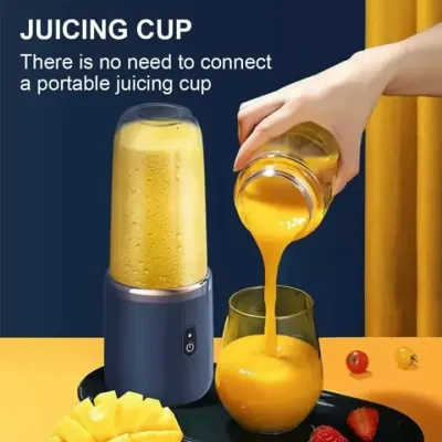 Mini Portable Juicer RK-Q2 – back view