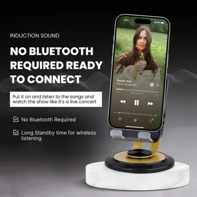 Mobile Stand with Wireless Speaker