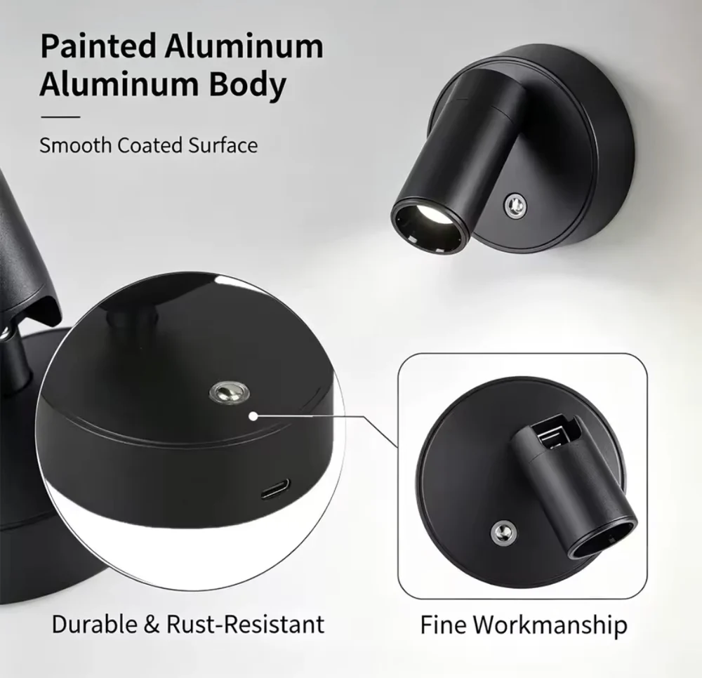 Motion Sensor Wall Lamp – shown in use
