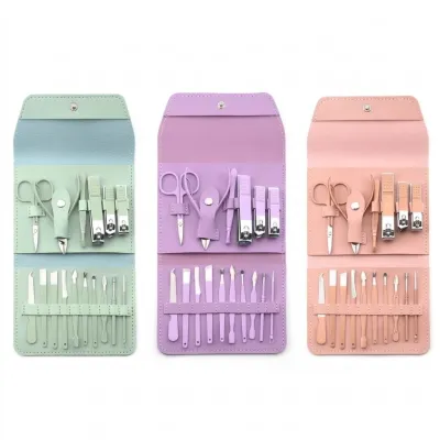 Nail Care Kit 16 Pcs – back view