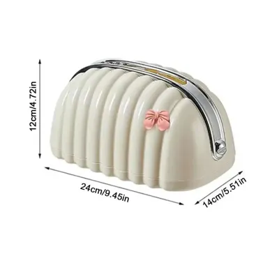 Shell Tissue Box – back view